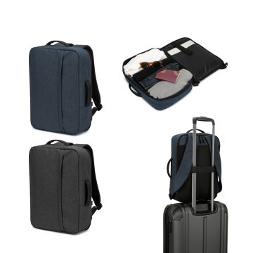 NIAMEY. Rucsac pentru laptop de 15.6” din poliester reciclat 300D de înaltă densitate