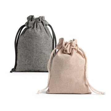 GIBRALTAR. Punga cadou din bumbac reciclat (70%), poliester (30% rPET) (140 g/m²)