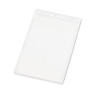 WHITMAN. Ecuson vertical din PVC - Transparent