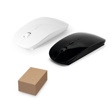 BLACKWELL. Mouse fără fir cu baterie în ABS reciclat (100% rABS)