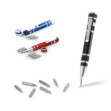 TOOLPEN. Set de șurubelnițe în formă de pix