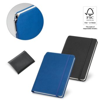 MORIAH. A5 Notepad, fabricat din material certificat FSC™ și alte materiale controlate