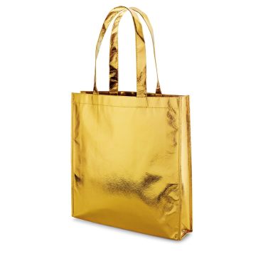 SAWGRASS. Sacosa nețesută laminată (90 g/m²) - Auriu