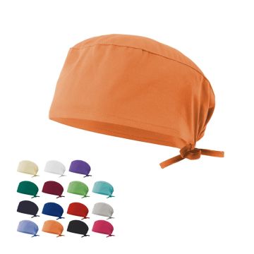 VL ENLIL. Șapcă sanitară din twill (190g/m²), din bumbac (35%) și poliester (65%)