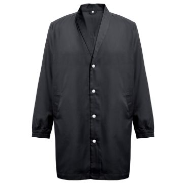 THC MINSK. Bata de lucru unisex - Negru - S