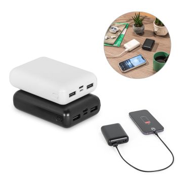 LEAKEY 10. Power bank 10'000 mAh în ABS reciclat (100% rABS)