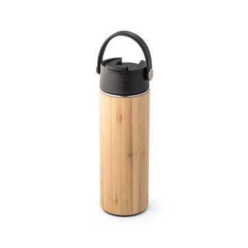LAVER. Termos cu izolare în vid 440 mL - Negru - 440 mL