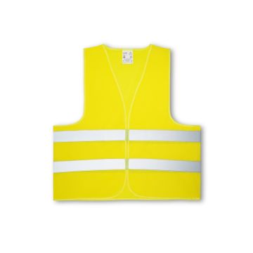YELLOWSTONE. Vestă de înaltă vizibilitate 100% poliester - Galben