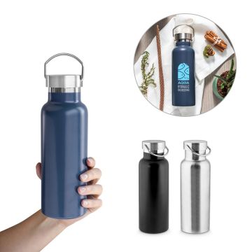 DUPLANTIS. Sticlă din oțel inoxidabil (36% reciclat) cu izolație în vid 810 mL