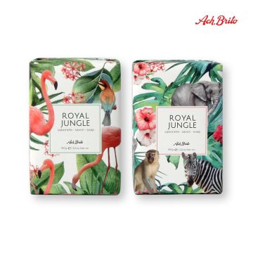 ROYAL JUNGLE. Săpunuri îmbogățite cu argilă verde (160g)