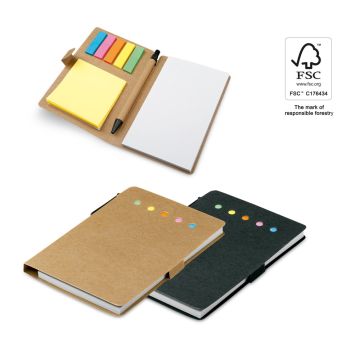 COOPER. Notepad lipicios colorat cu 6 seturi