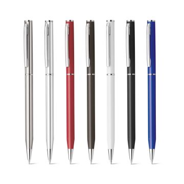 LESLEY METALLIC. Pix din aluminiu cu clip si mecanism de răsucire