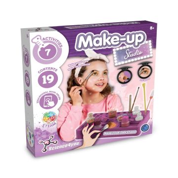 Makeup Studio Kit IV. Joc educațional furnizat cu o pungă cadou din hârtie kraft (115 g/m²) - Natural