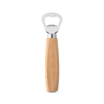 HOLZ. Desfacator de sticle din metal și lemn - Natural deschis
