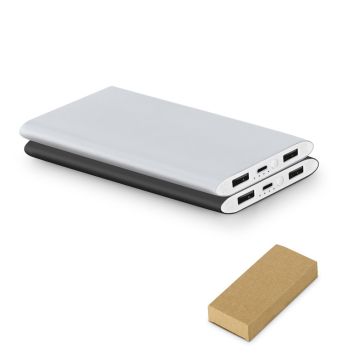 NOBEL. Power bank 7'200 mAh din aluminiu reciclat (100% rAL)