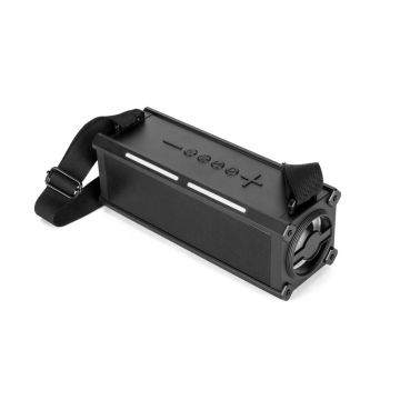 Timberlake. Difuzor portabil de 16 W cu 6 ore de autonomie a bateriei in ABS - Negru