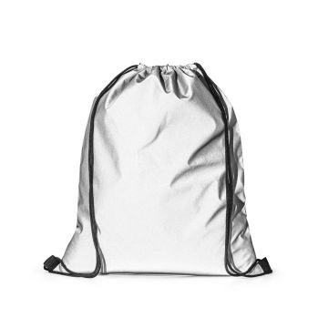 SYROS. Rucsac cu snur (200 g/m²) - Argintiu satinat