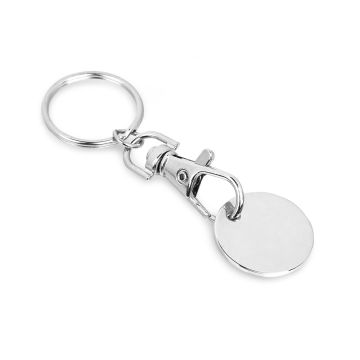 FIDO. Metal keyring - Silver