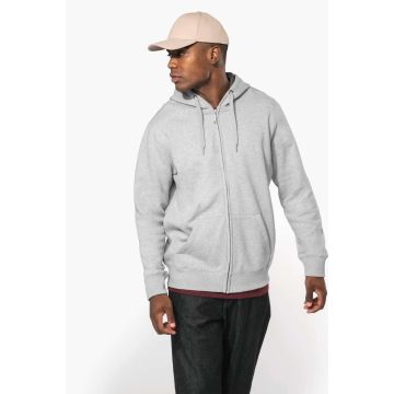 FULL ZIP HOODED SWEATSHIRT