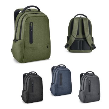 BOSTON. 17" Waterproof 2 Tone Nylon laptop backpack
