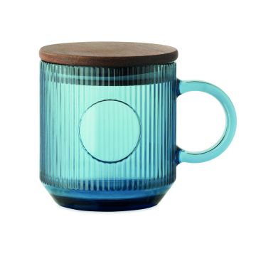 VITRIO MUG - Albastru Transparent