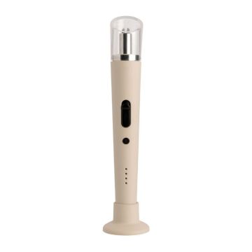 HIKARI Rechargeable lighter - Alb  - 110 x 90∅