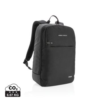 Swiss Peak laptop backpack with UV-C steriliser pocket