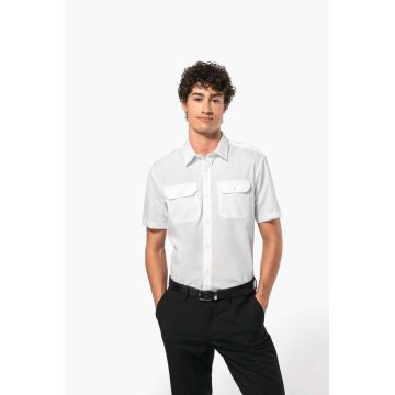 MEN'S SHORT-SLEEVED PILOT SHIRT