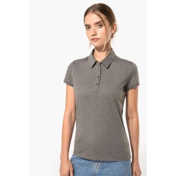 LADIES' SHORT SLEEVED JERSEY POLO SHIRT