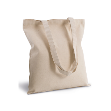 COTTON CANVAS SHOPPER BAG