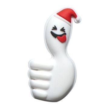 Accesorii X-Mas pentru calc - Alb  - 2,5 × 0,8 × 3,8 cm