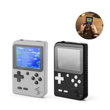 BOWSER. Consolă de jocuri portabilă cu 256 de jocuri clasice