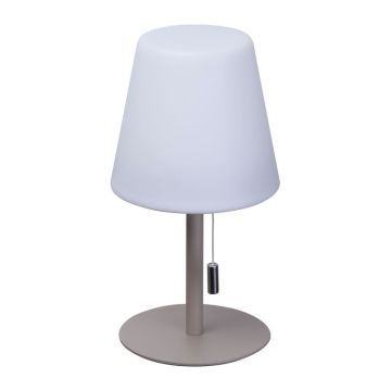 Lampă de exterior cu schimbare de culoare - Alb  - ø 11 x 20 cm