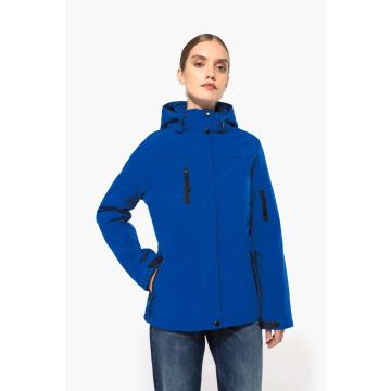 LADIES’ HOODED SOFTSHELL LINED PARKA