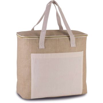 JUTE COOL BAG - LARGE SIZE