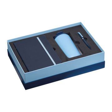 Set cadou Ferraghini - Albastru - 36 x 25 x 9 cm