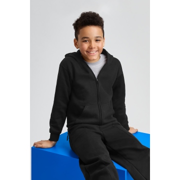 HEAVY BLEND™ YOUTH FULL ZIP HOODED SWEATSHIRT