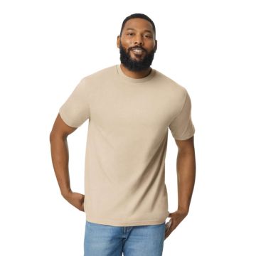 SOFTSTYLE™ MIDWEIGHT ADULT NO LABEL ENZYME WASH T-SHIRT