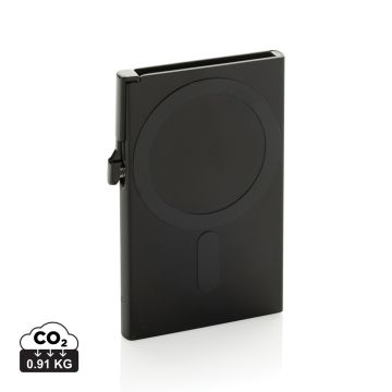 Standard aluminium RFID magnetic phone cardholder