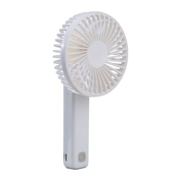 USB fan - White - 8,3 × 4,2 × 15,8 cm