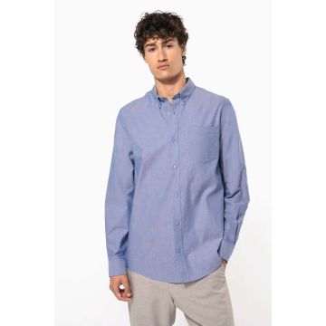 MEN'S LONG-SLEEVED OXFORD SHIRT