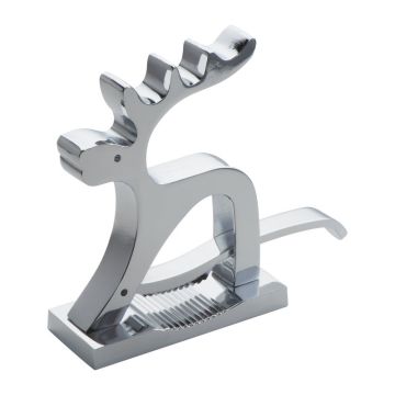 Spărgător de nuci din aluminiu - Gri - 16,5 × 4,3 × 15,5 cm