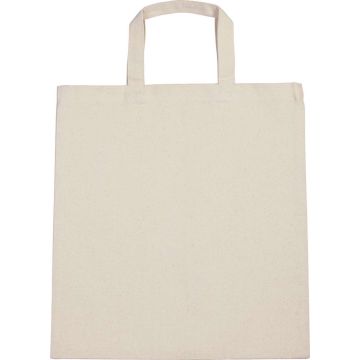 COTTON CANVAS SHOPPER BAG