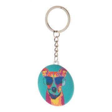 KeyBadge RPET Mini - Personalizat
