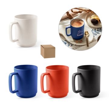 MIGHTY. Cană din ceramică cu corp cilindric 330 mL