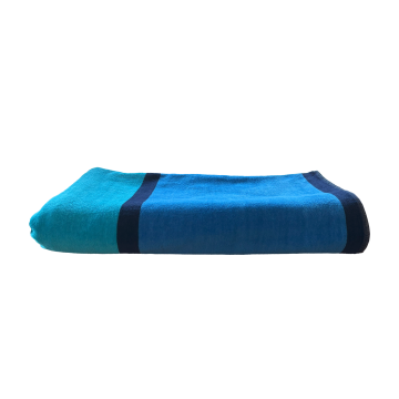 OLIMA „TURQUOISE WAVE” BEACH VELOUR TOWEL