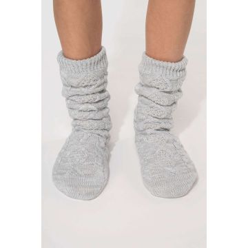 SHERPA-LINED LOUNGE SOCKS