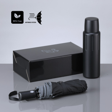 Scandic Set III: termos cu vid 750 ml și umbrelă automată