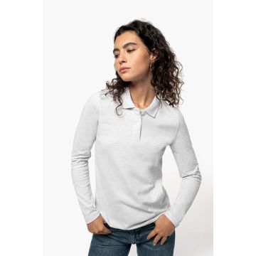 LADIES' LONG-SLEEVED POLO SHIRT